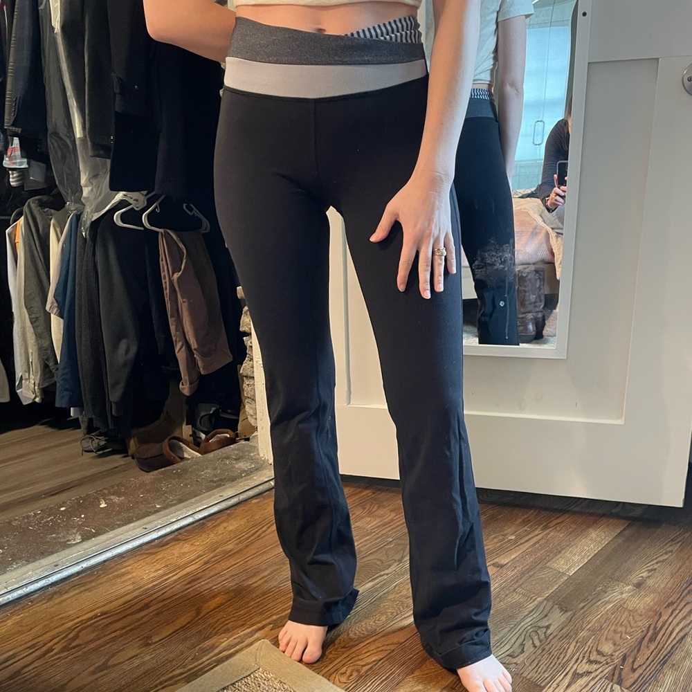 Iulu lemon black leggings